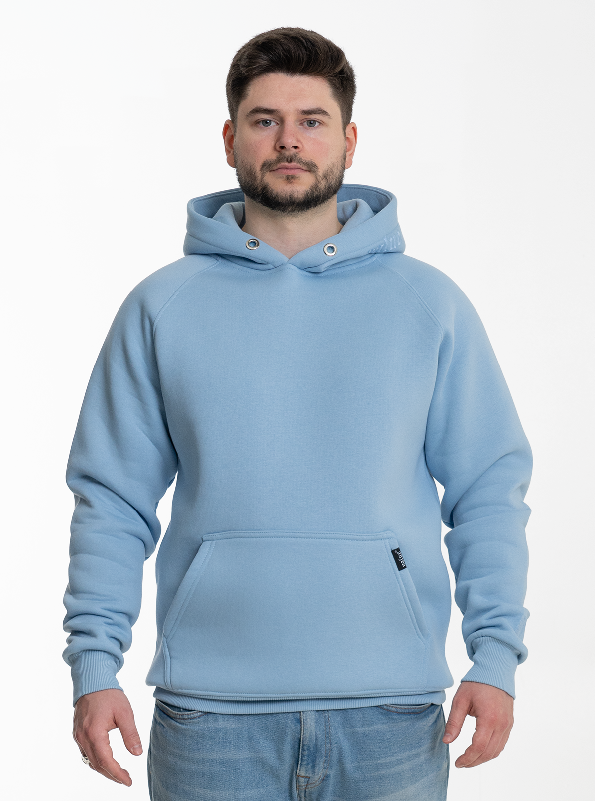 Basic Hoodie "Babyblau" 320GSM