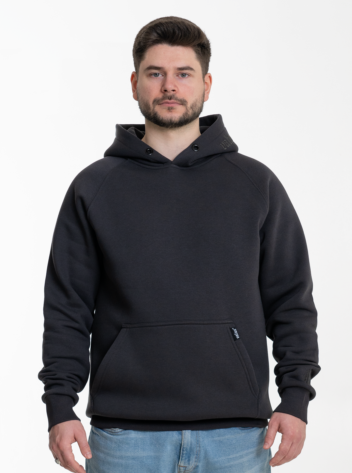 Basic Hoodie "Steingrau" 320GSM