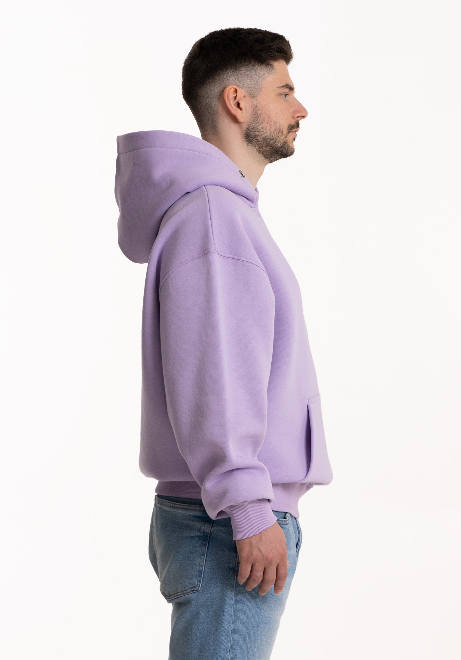 Heavy Hoodie "Flieder" 320GSM