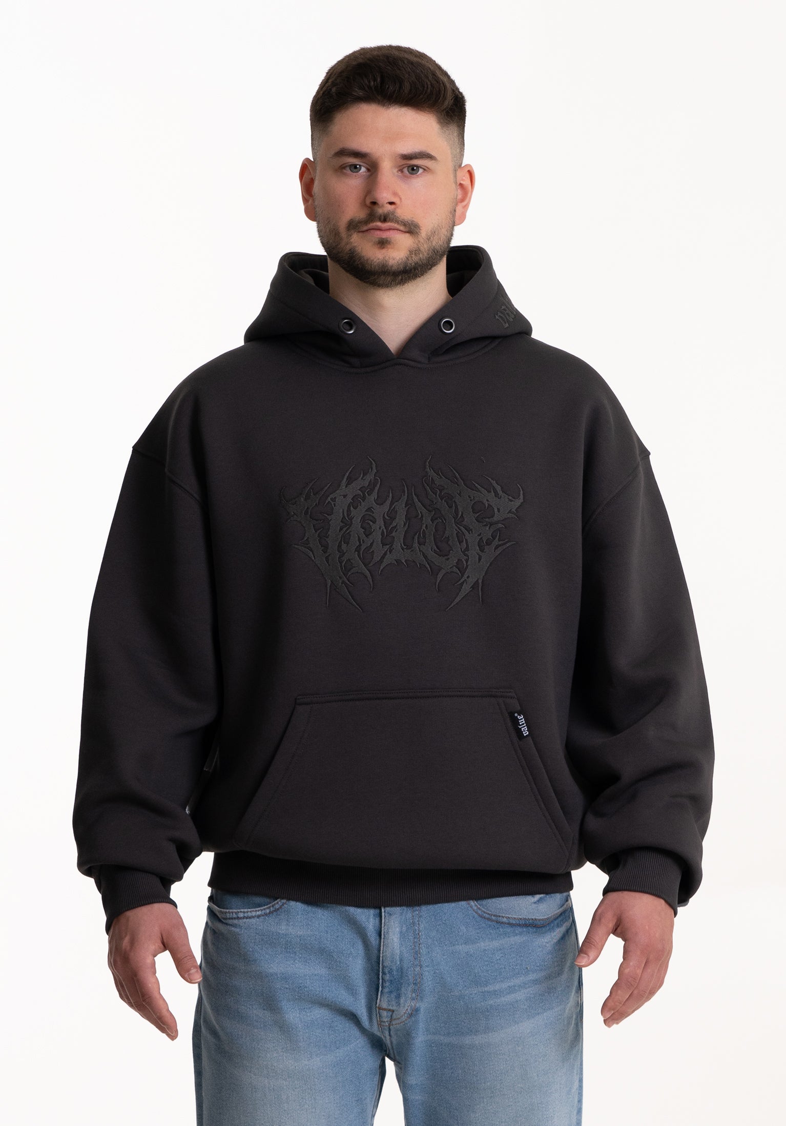 Heavy Hoodie “Apokalypse” Steingrau 320GSM