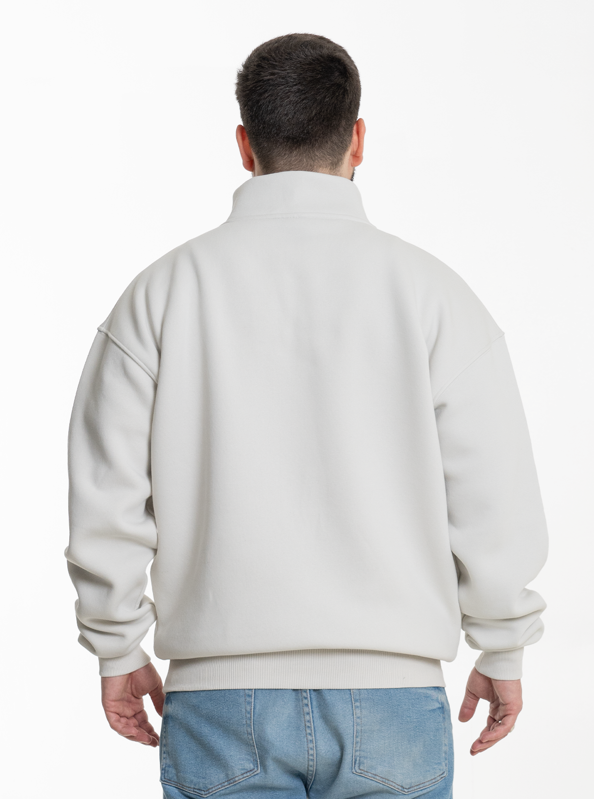 Heavy Halfzip “Kokosnuss"