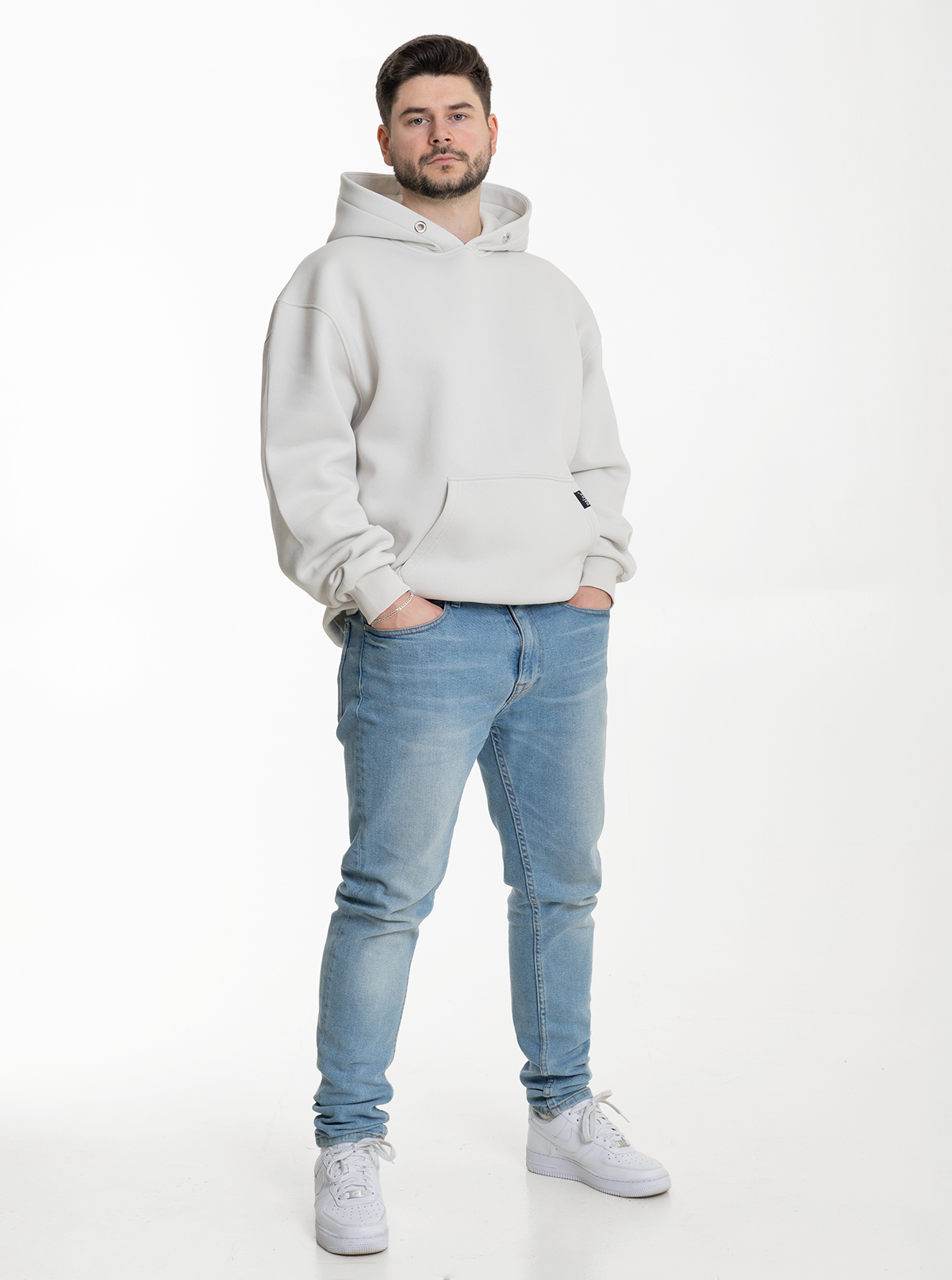 Heavy Hoodie "Kokosnuss" 320GSM