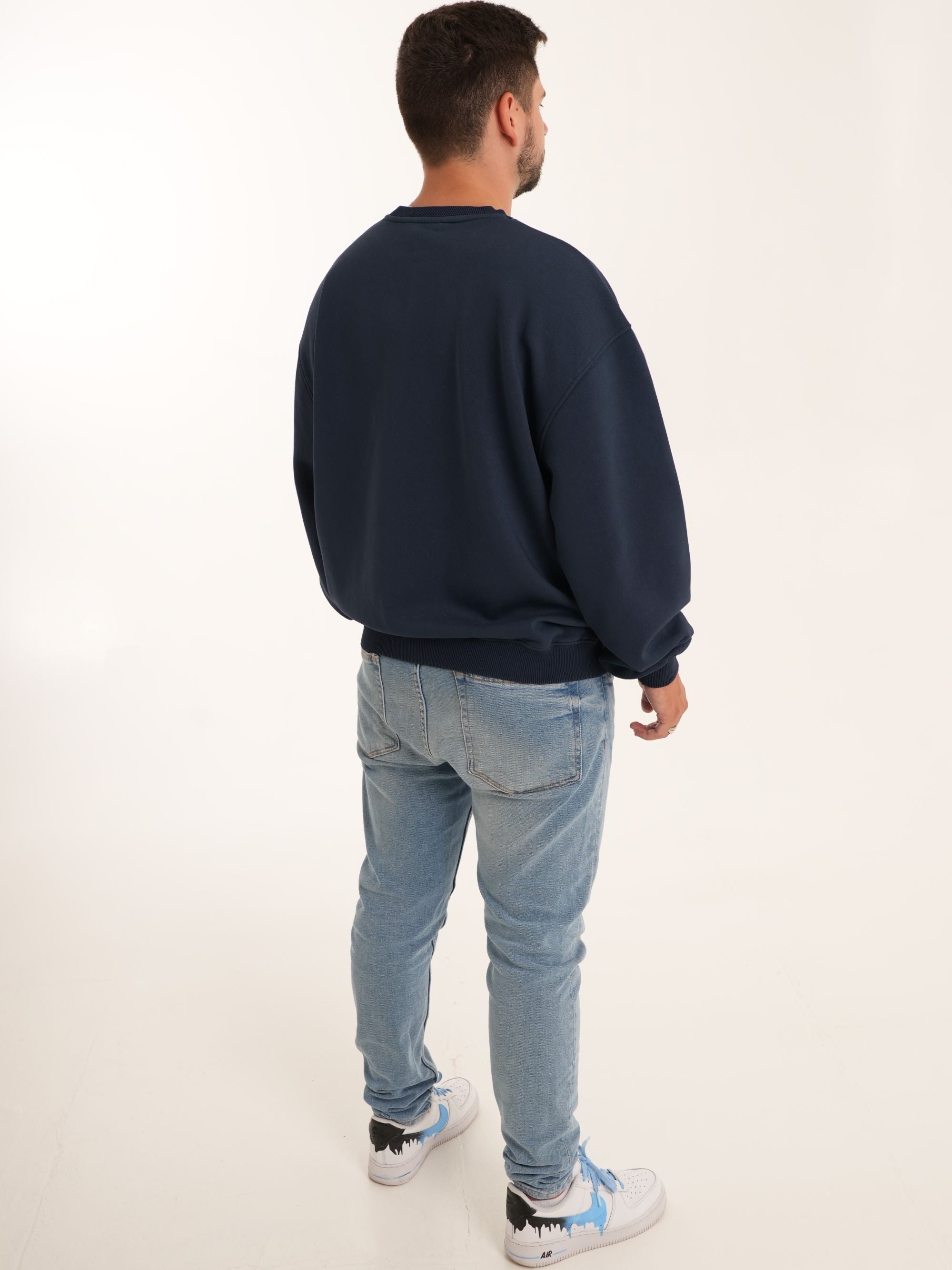 Heavy Crewneck "Marine" 320GSM