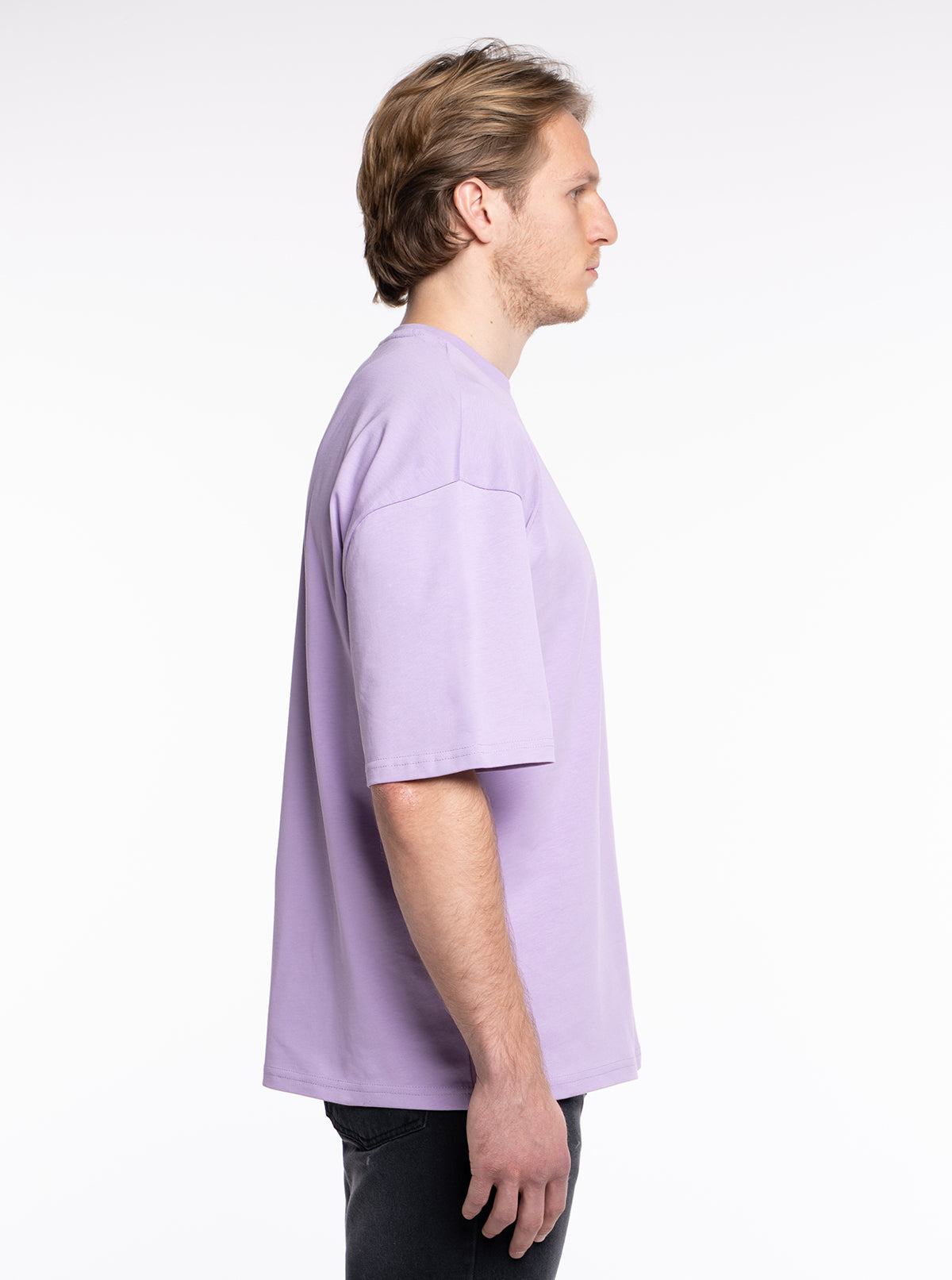 3-er Set Oversize T-Shirts “Flieder“ 270GSM