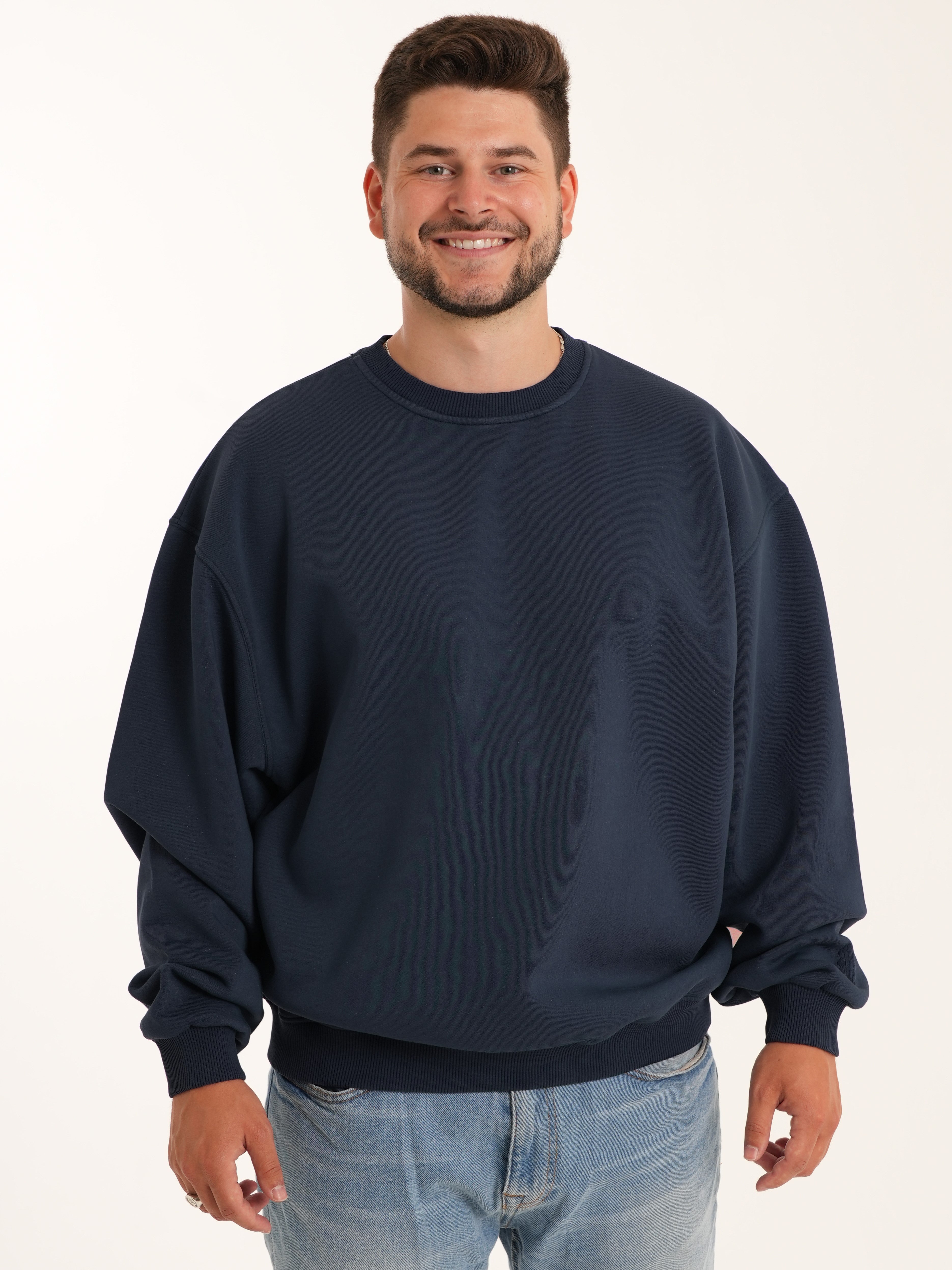 Heavy Crewneck "Marine" 320GSM