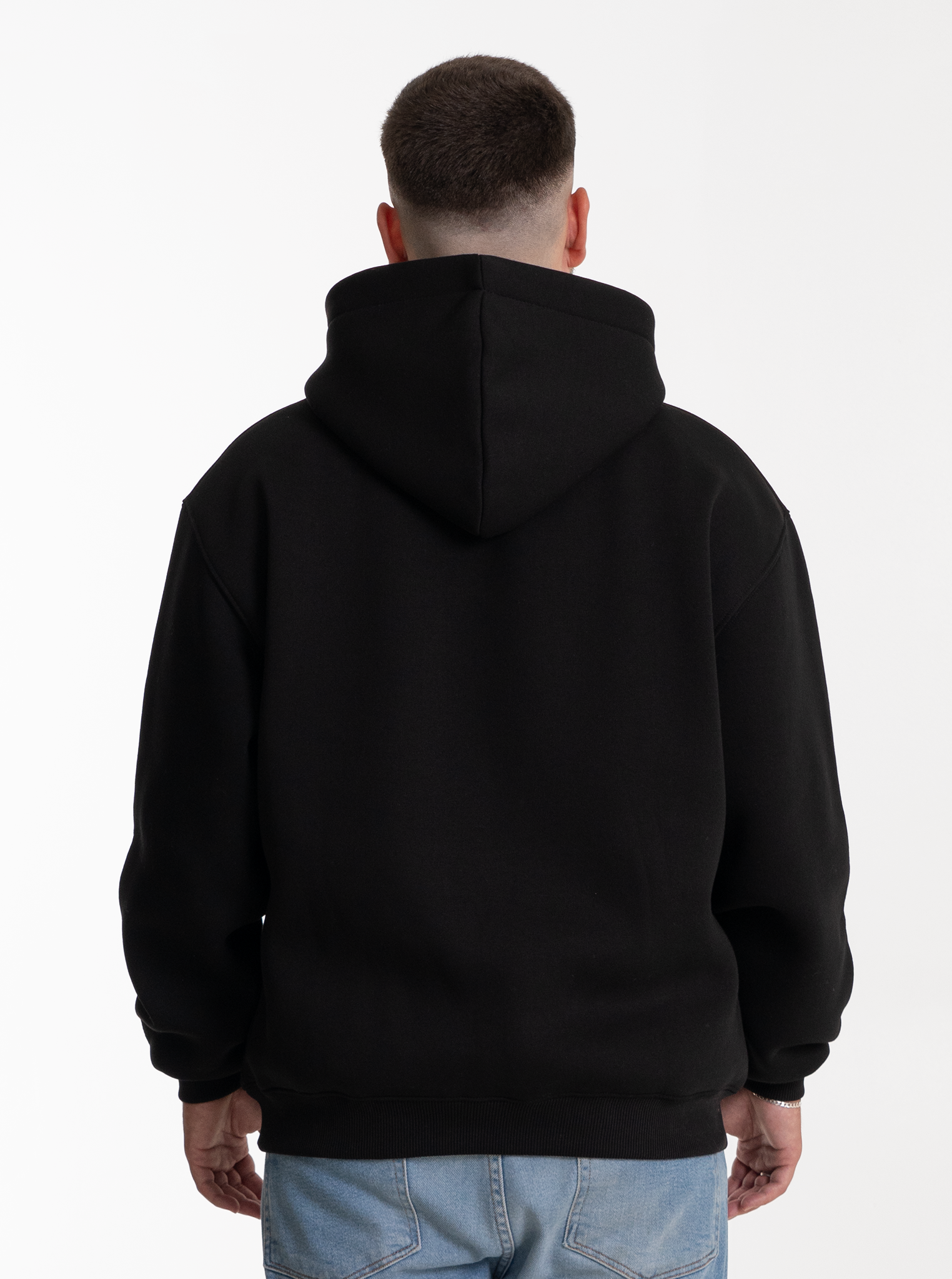 Heavy Hoodie "Schwarz" 320GSM