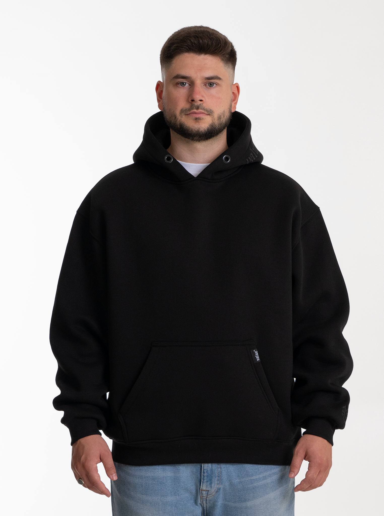 Heavy Hoodie "Schwarz" 320GSM