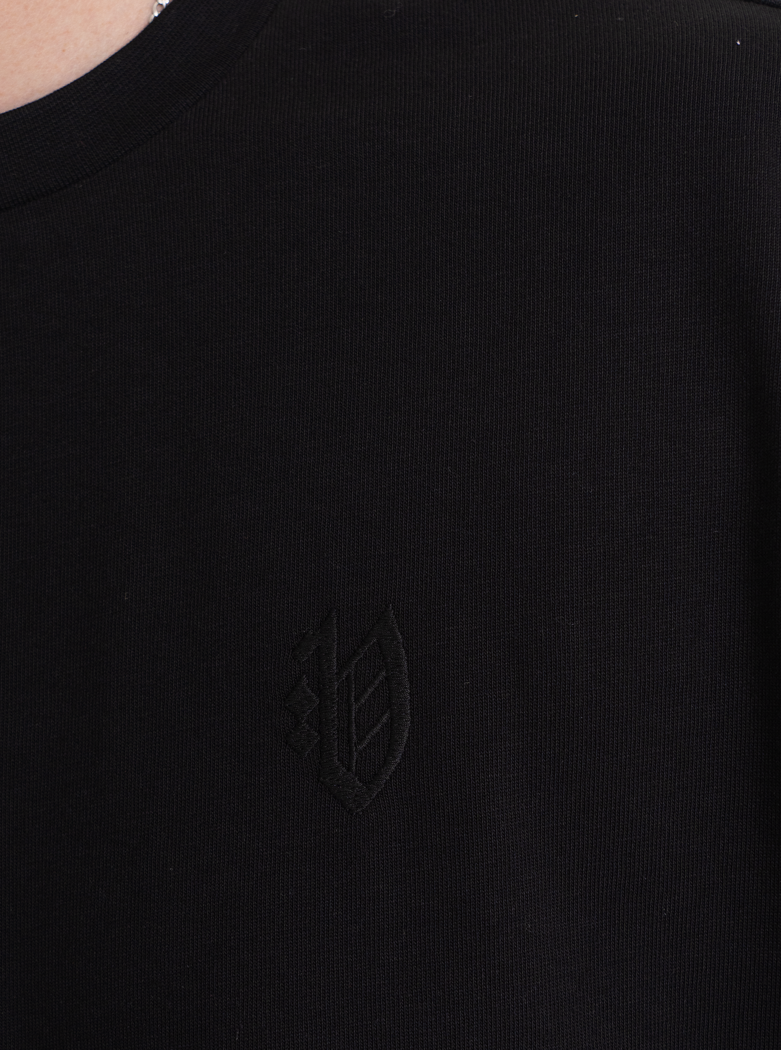 T-Shirt “Tiefschwarz“ 270GSM