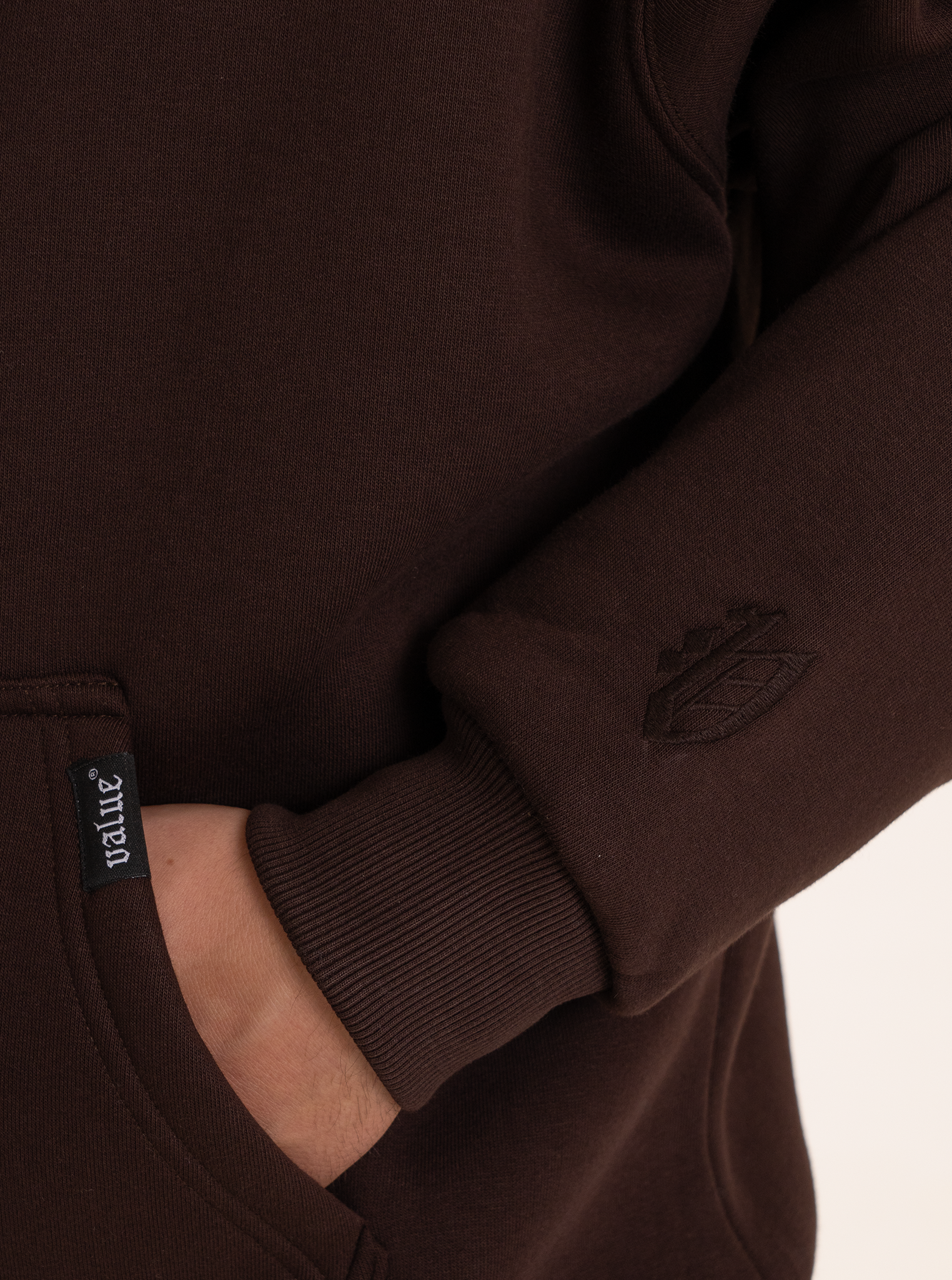 Heavy Hoodie "Espresso" 320GSM