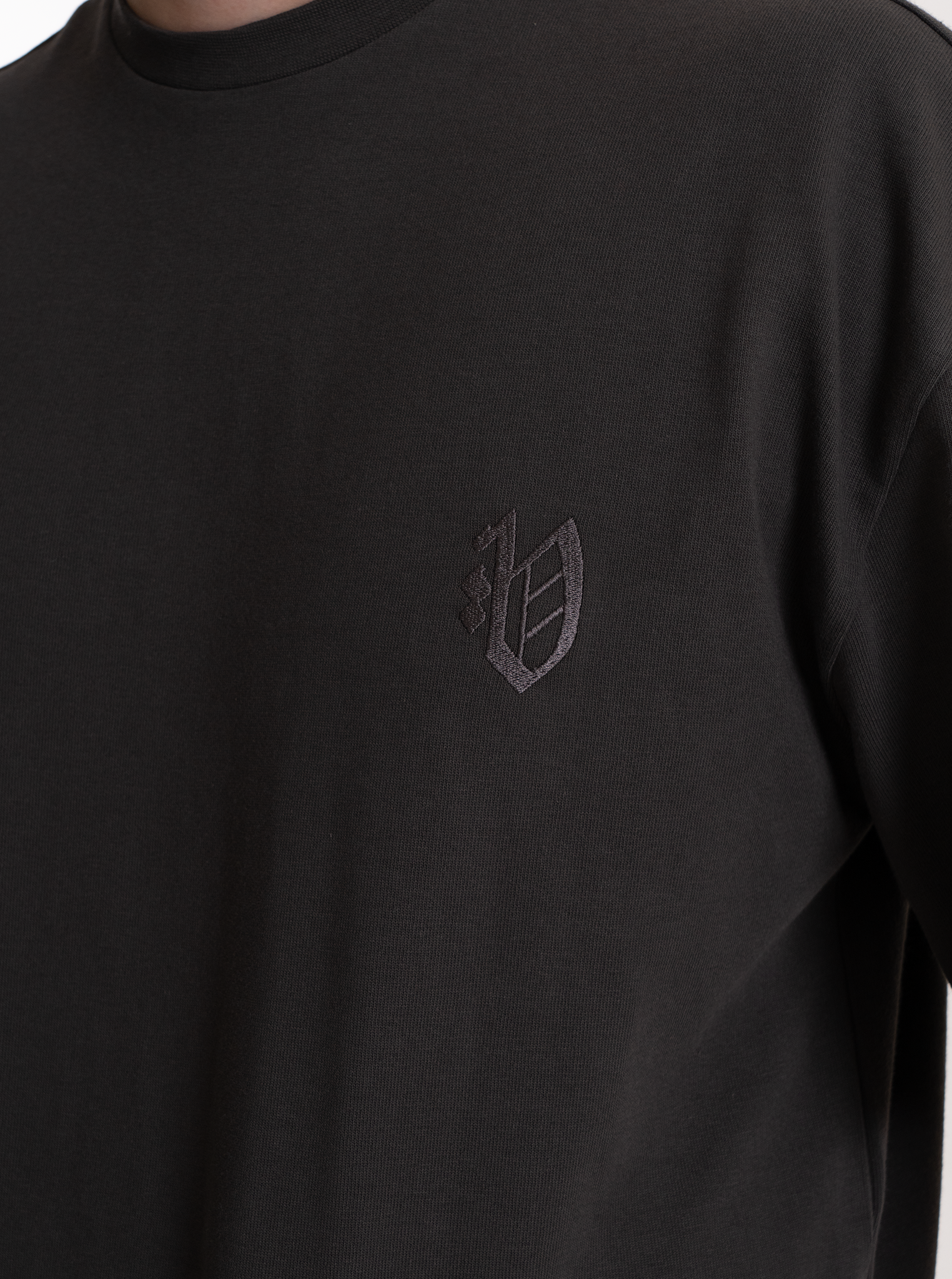 3-er Set Oversize T-Shirts “Steingrau“ 270GSM