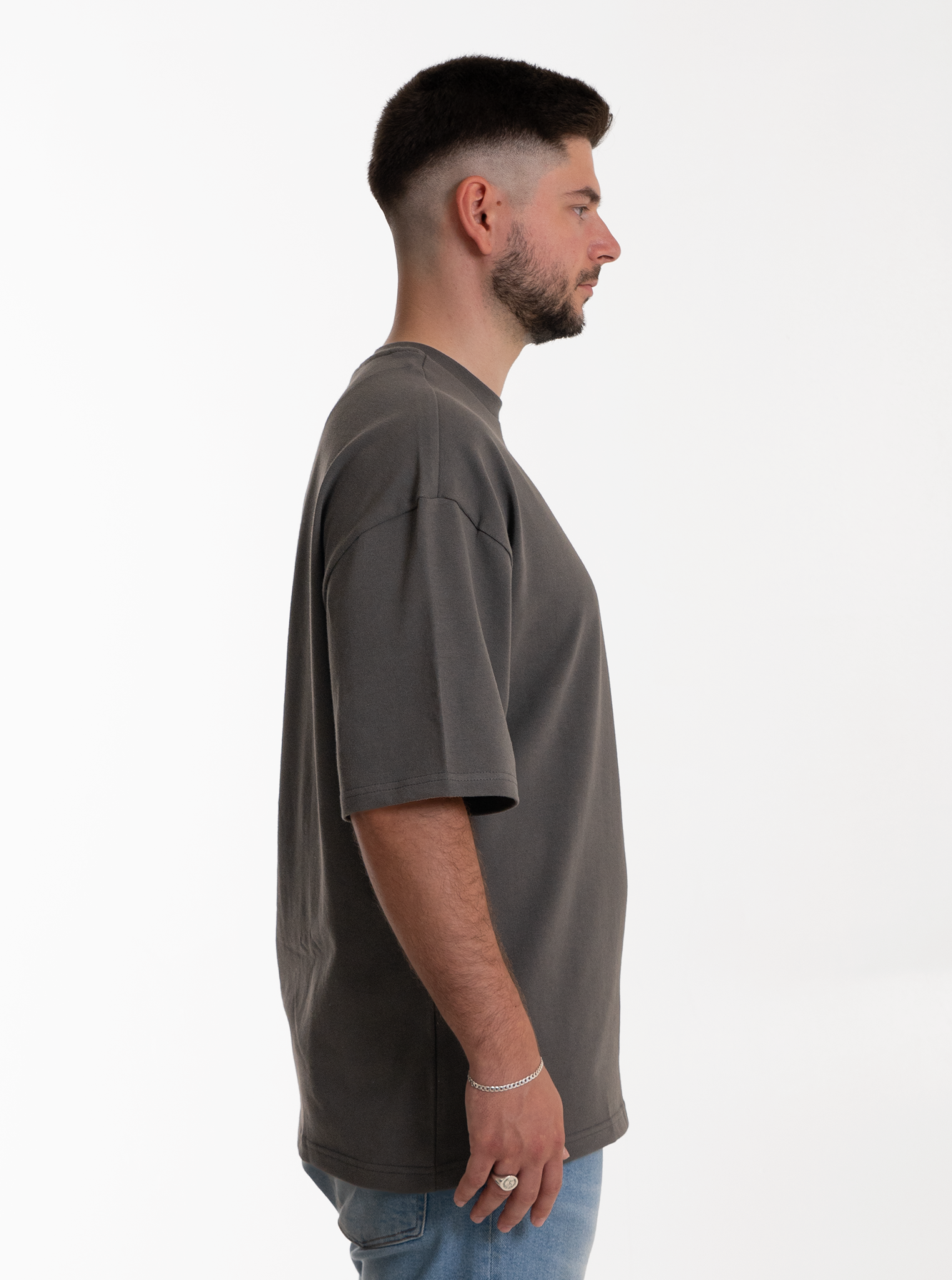 T-Shirt “Mittelgrau“ 270GSM