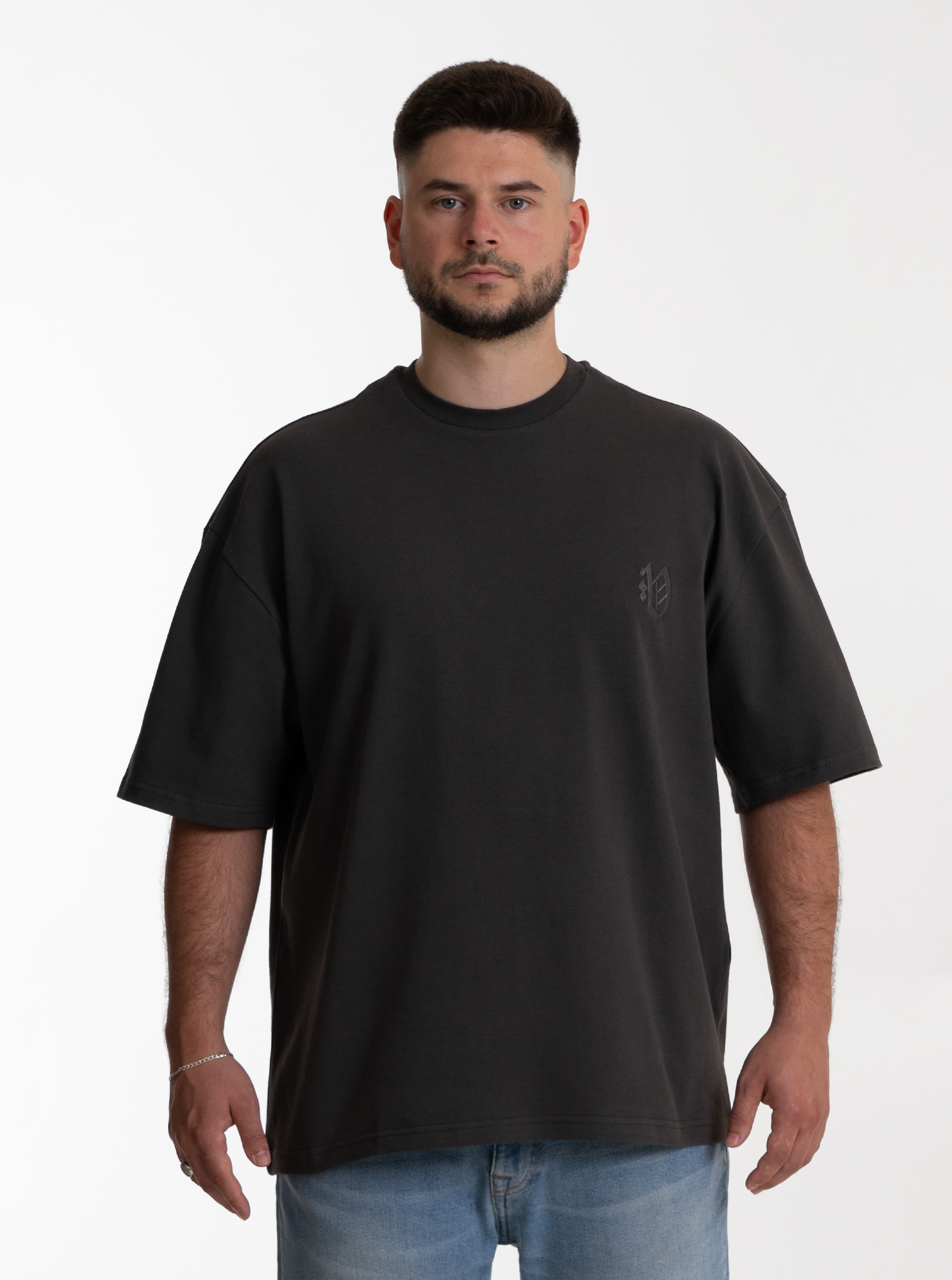 T-Shirt “Steingrau“ 270GSM