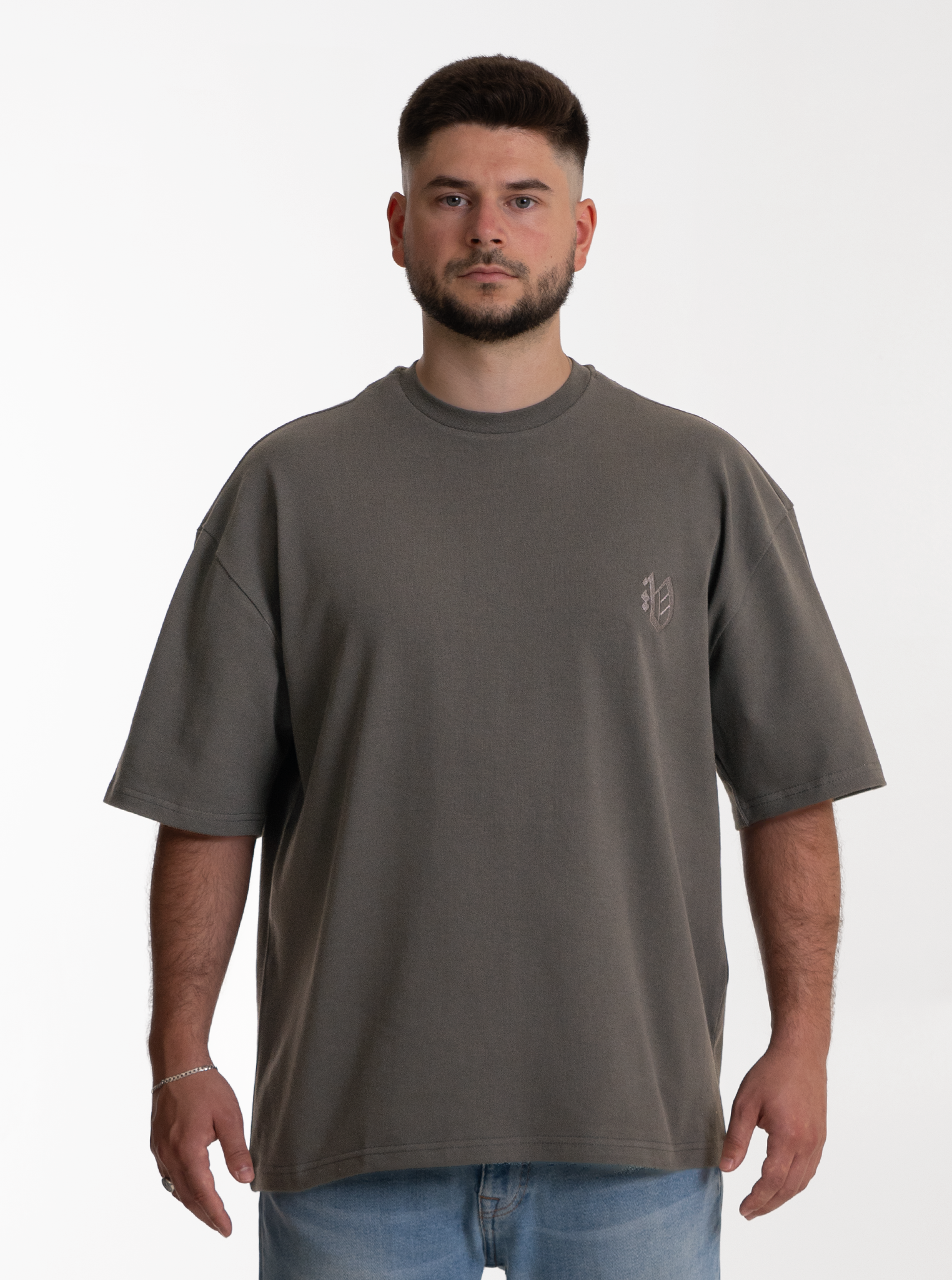 T-Shirt “Mittelgrau“ 270GSM