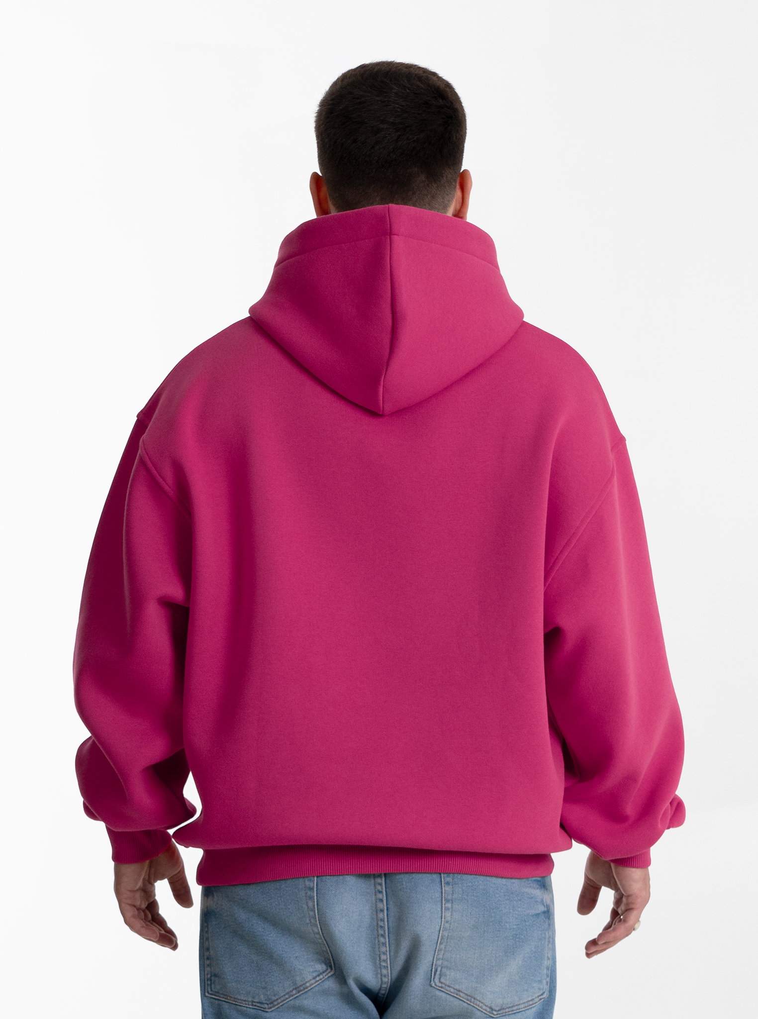 Heavy Hoodie "Himbeer" 320GSM