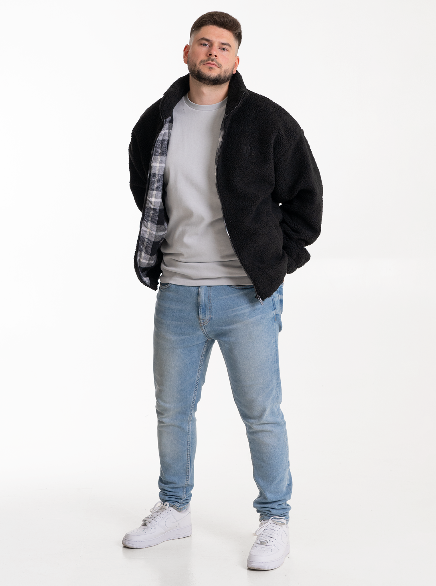 Teddyjacke "Schwarz"