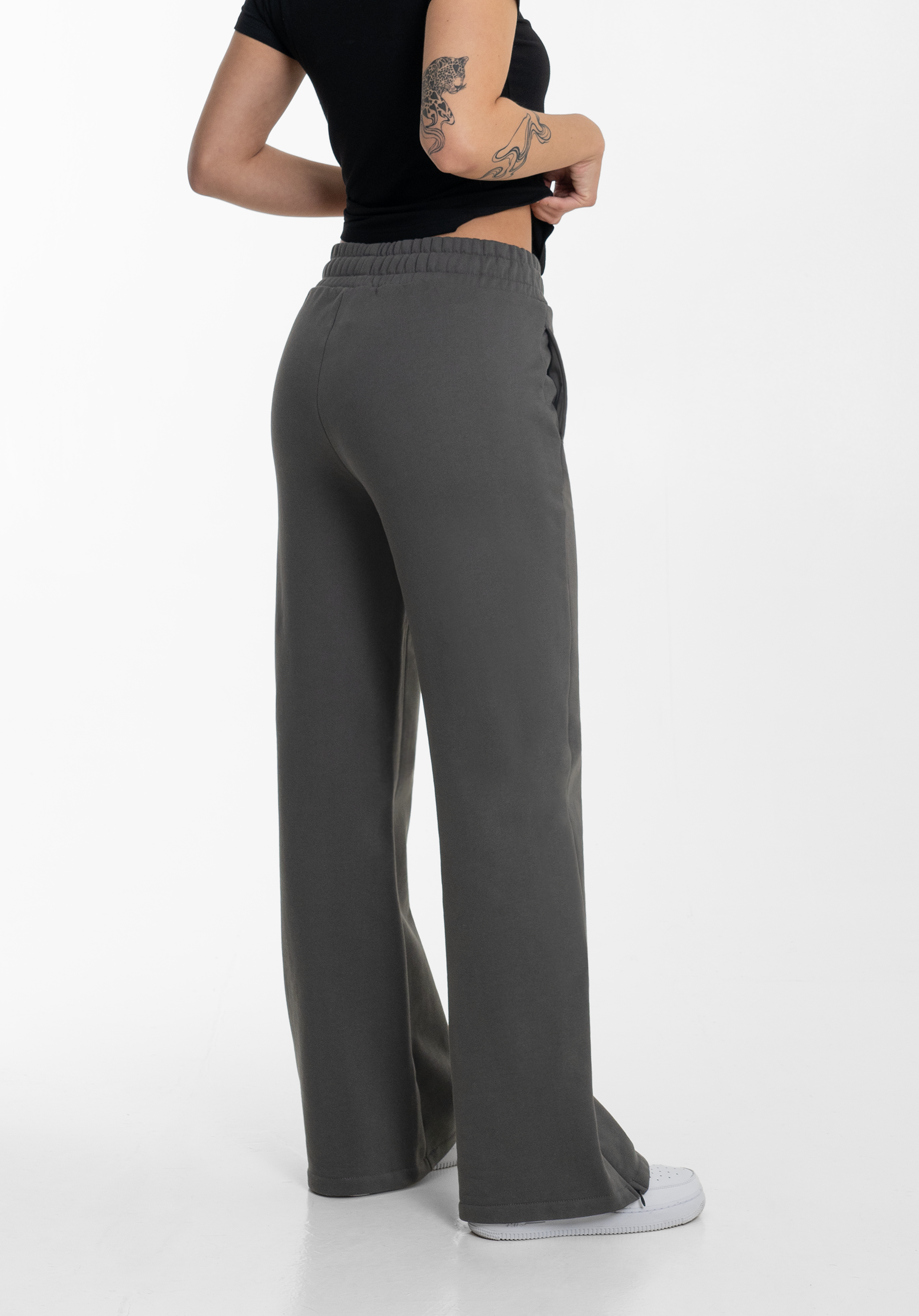 Premium Damen Jogginghose "Steingrau"