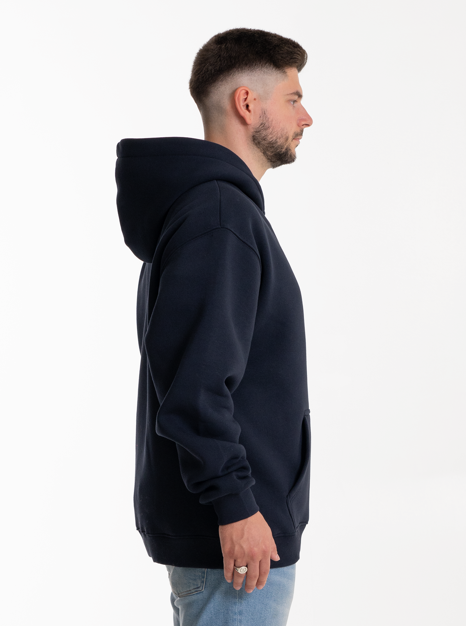 Heavy Hoodie "Marine" 320GSM