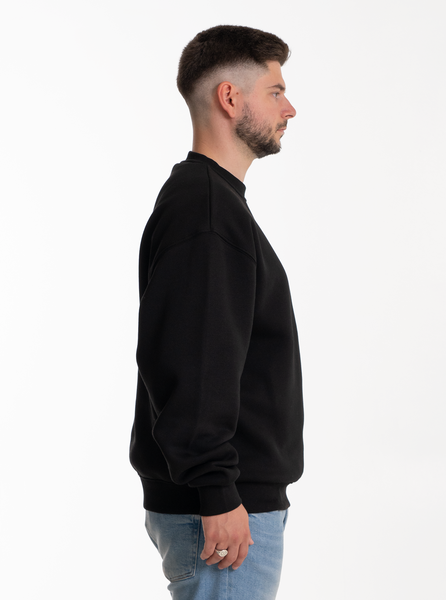 Heavy Crewneck "Schwarz" 320GSM