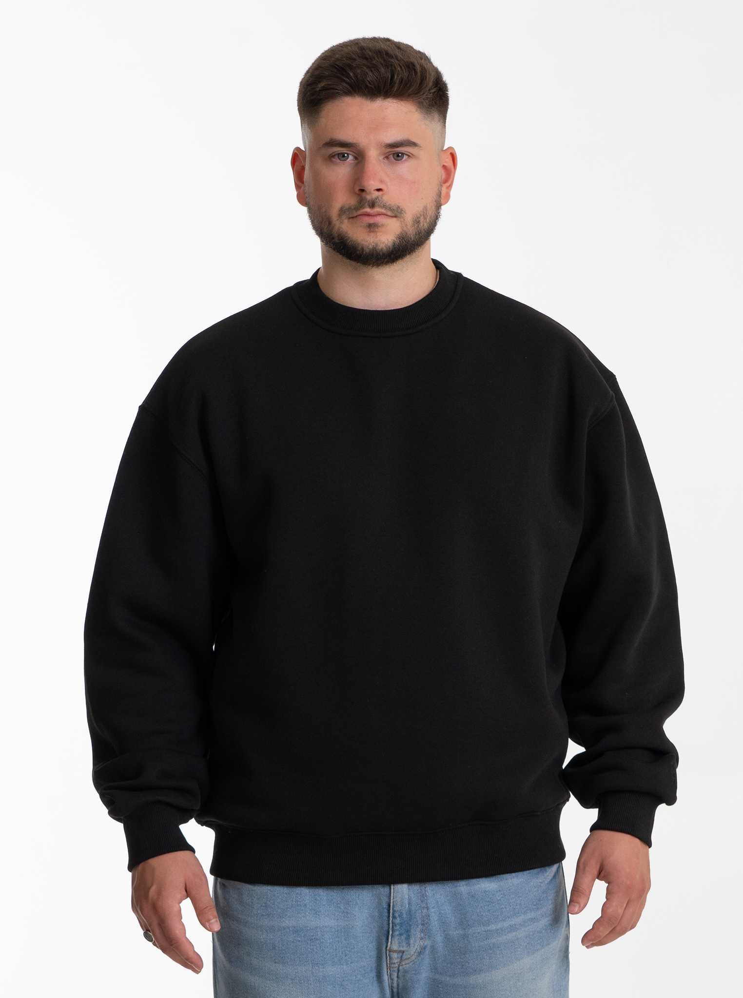 Heavy Crewneck "Schwarz" 320GSM