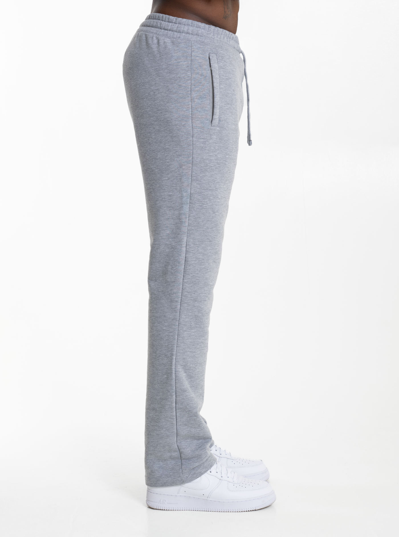 Premium Herren Jogginghose "Grau Meliert"