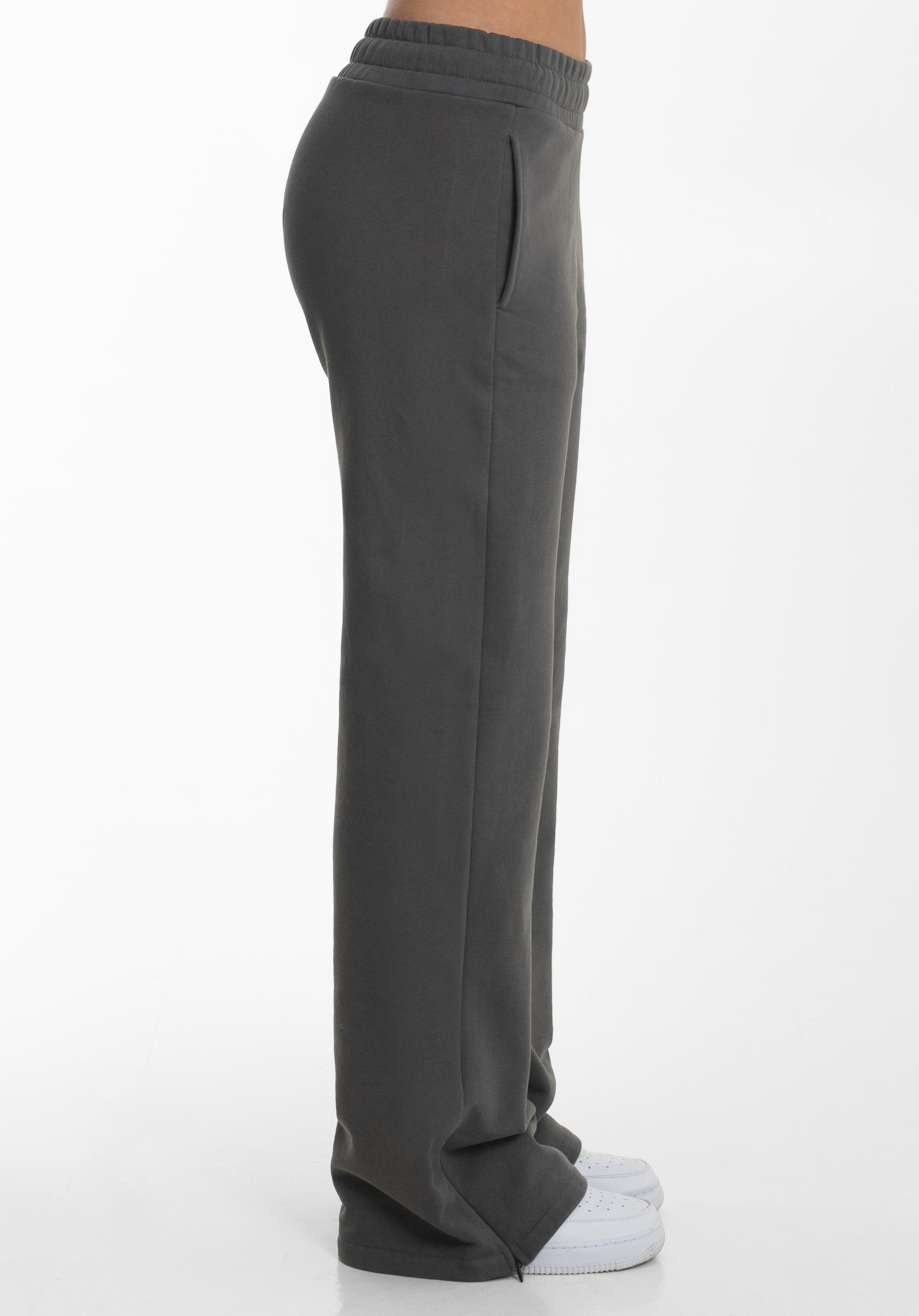 Premium Damen Jogginghose "Steingrau"