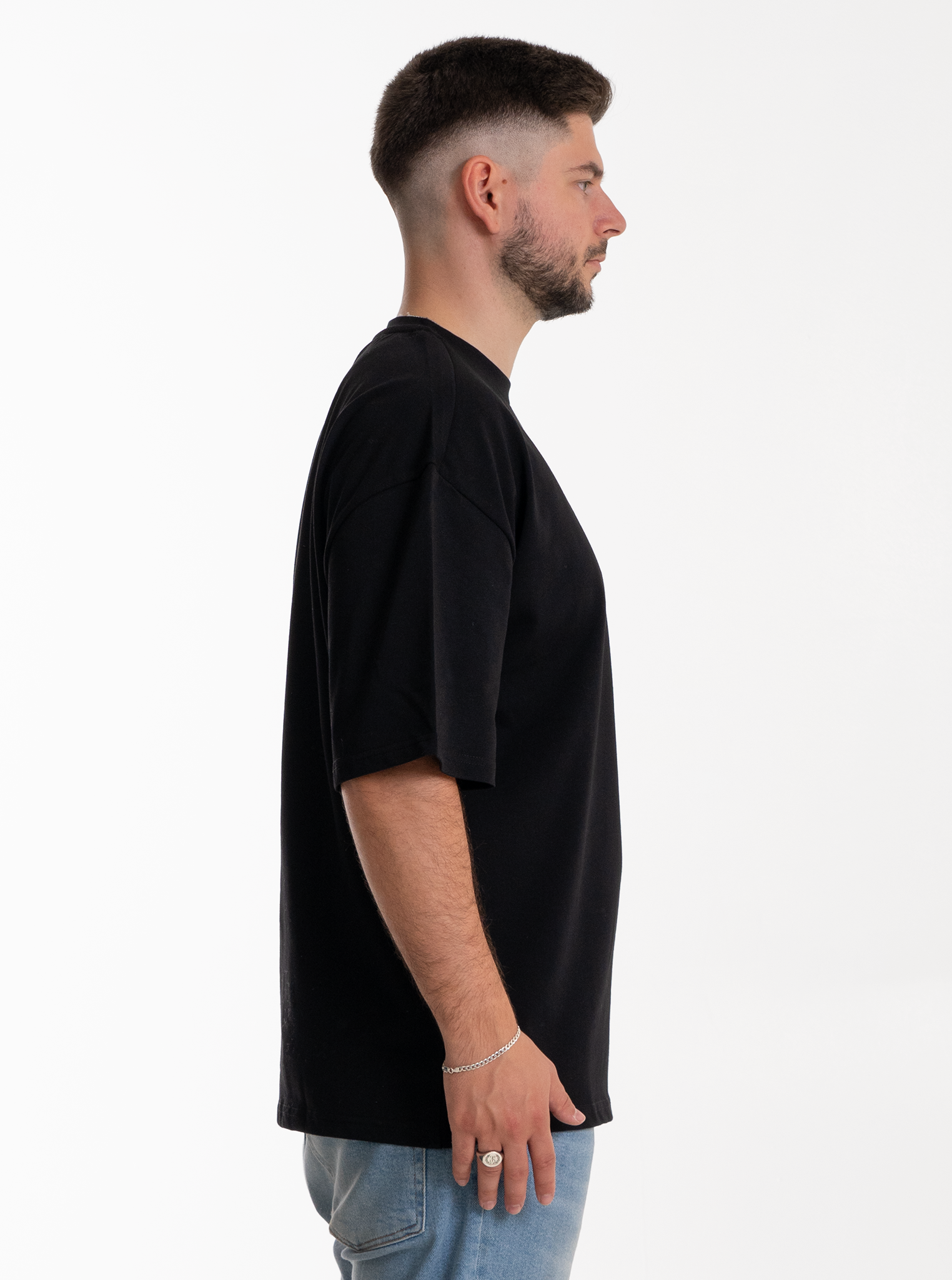 T-Shirt “Tiefschwarz“ 270GSM