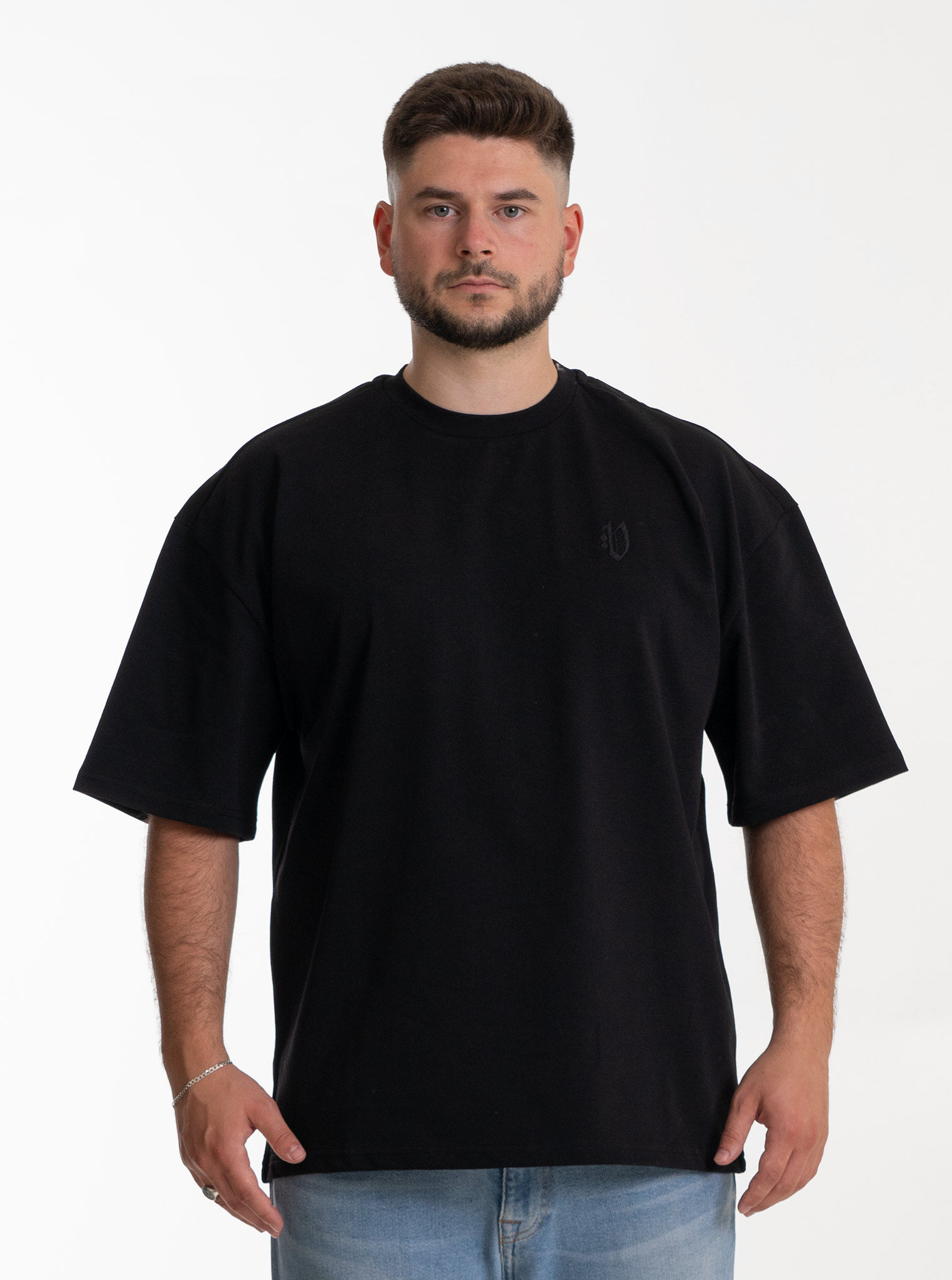 T-Shirt “Tiefschwarz“ 270GSM