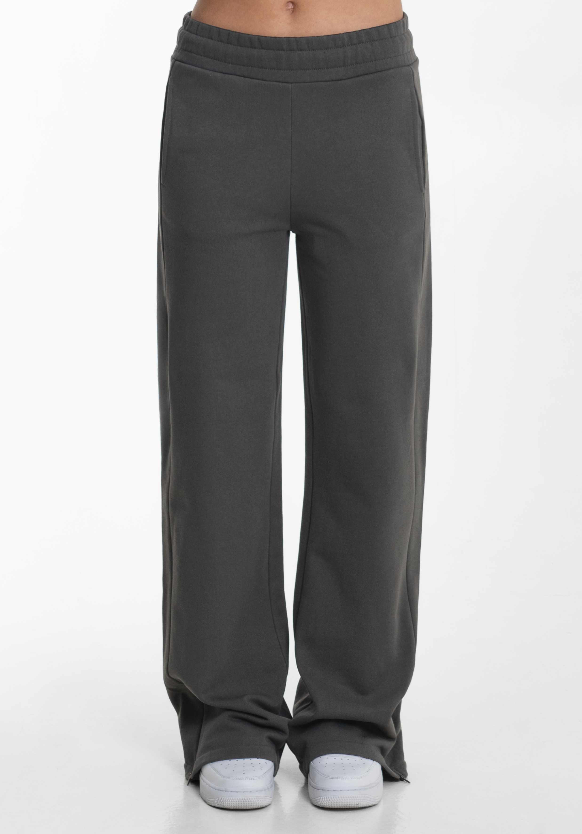 Premium Damen Jogginghose "Steingrau"