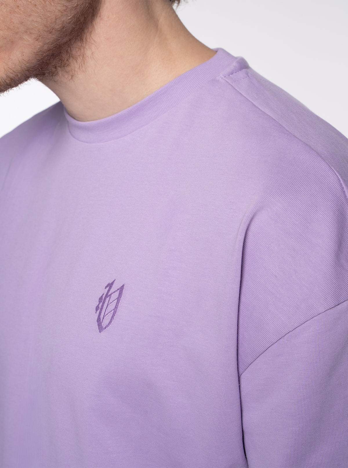 3-er Set Oversize T-Shirts “Flieder“ 270GSM