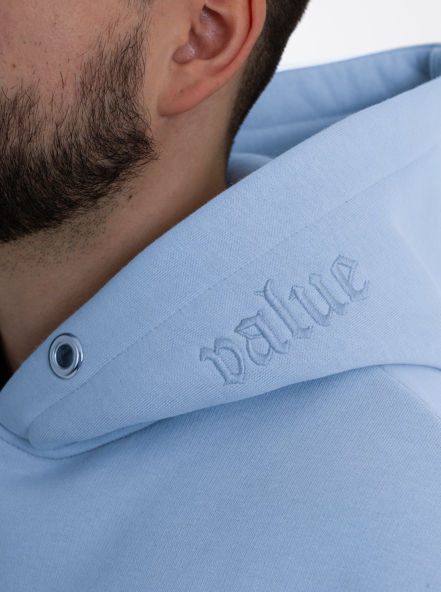 Heavy Hoodie "Babyblau" 320GSM