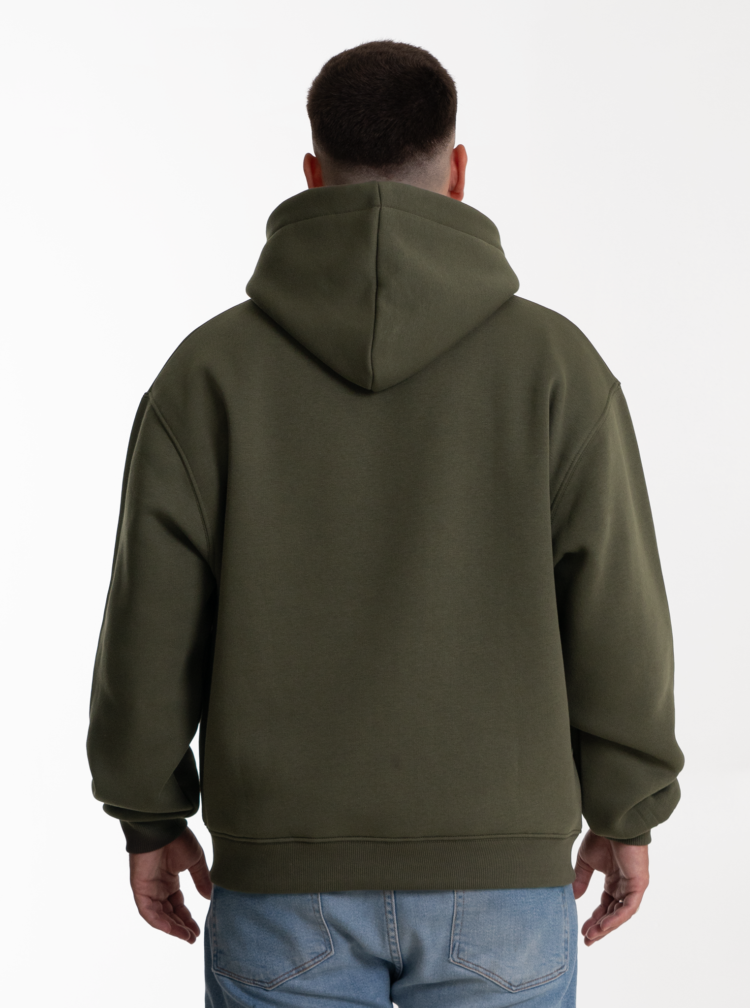 Heavy Zipjacke “Military” 320GSM