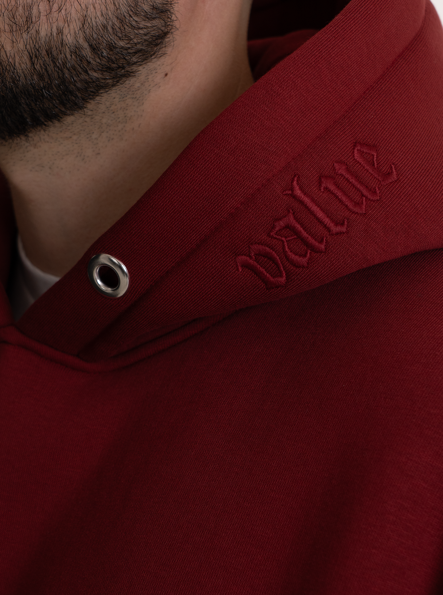 Heavy Hoodie "Rotwein" 320GSM