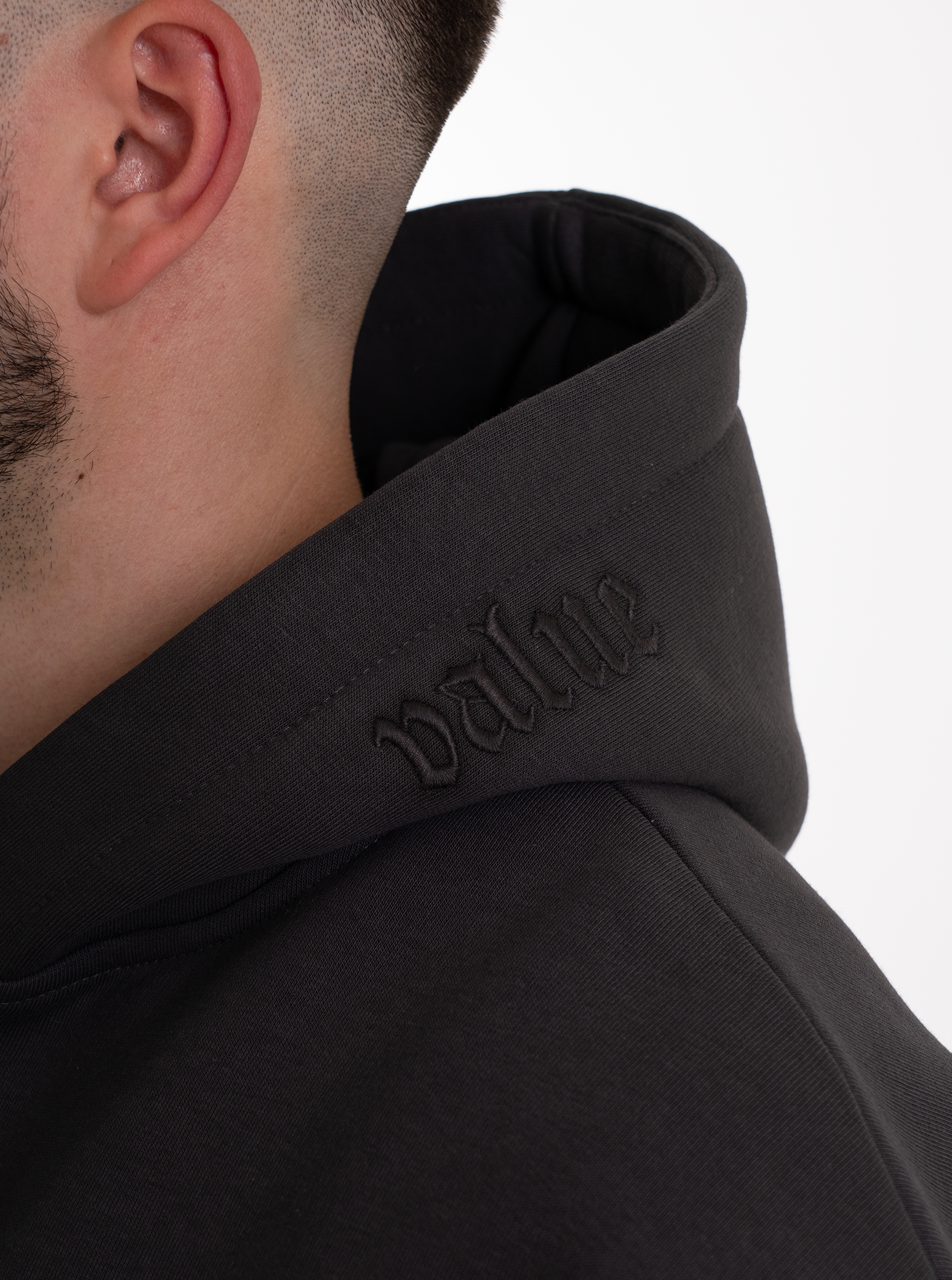 Heavy Zipjacke “Steingrau” 320GSM